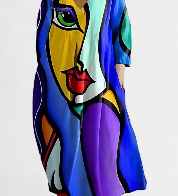 Ana - Vestido Ligero con Estampado