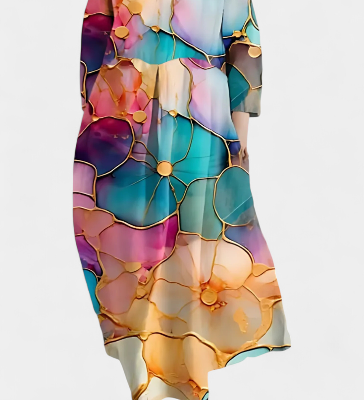 Ana - Vestido Ligero con Estampado