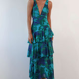 Eva | Midi Dress with Ruffles
