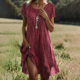 Eterna - Vestido Midi de Elegancia Clásica