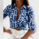 Romina - Camisa de Cuello Clásico