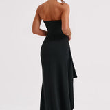 Omina™ | Vestido Maxi Luxe Strapless